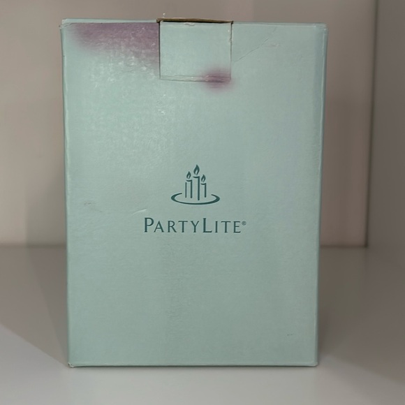 PartyLite Santa & Snowman Glass Tealight Candle Holders - Picture 2 of 7